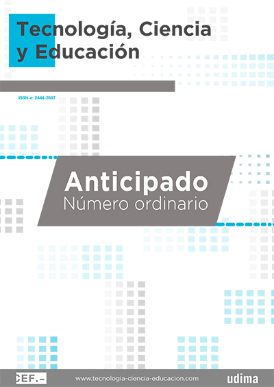 					Ver Revista Tecnología, Ciencia y Educación N.º 36 Enero-Abril 2027
				