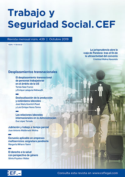 Móvil Día Sabueso Retos actuales de la coordinación europea en materia de Seguridad Social: la (eterna) propuesta de reforma y el brexit | Revista de Trabajo y Seguridad Social. CEF Móvil Día Sabueso Retos actuales de la coordinación europea en materia de Seguridad Social: la (eterna) propuesta de reforma y el brexit | Revista de Trabajo y Seguridad Social. CEF