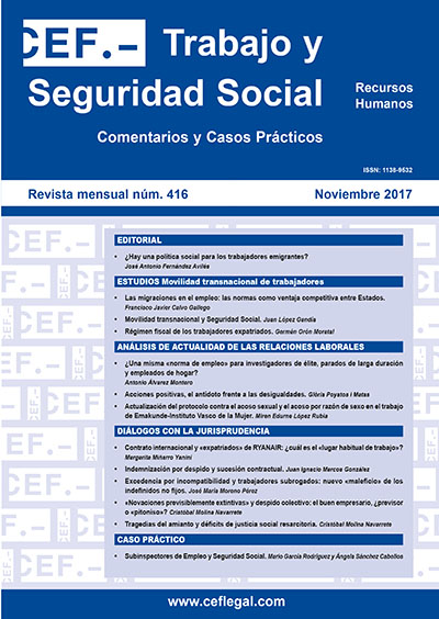 Portada de la revista n.º 416