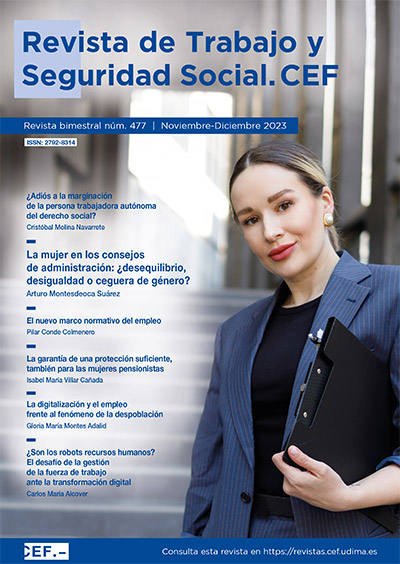 Archivos Revista De Trabajo Y Seguridad Social CEF