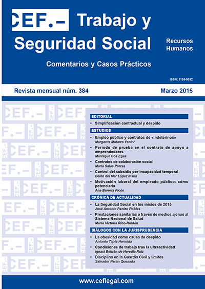 Portada de la revista n.º 384