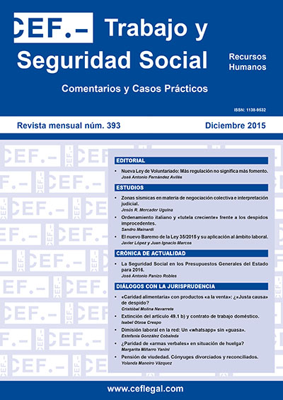 Portada de la revista n.º 393