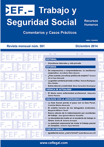 Portada de la revista n.º 381